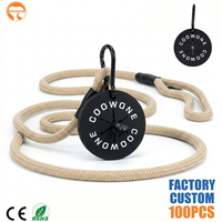 Support de sacs à déjections canines en silicone personnalisé OEM pour laisse de chien, distributeur de sacs, harnais pour animaux, accessoires de promenade et de voyage, porte-sacs à déjections portable