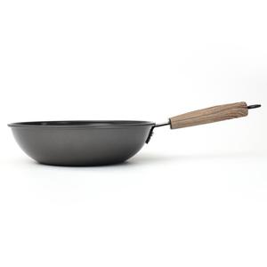 Non-Stick Wok With Wooden Handle For Induction And Gas Stoves 32 Cm - Product Image 1