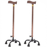 Déambulateur pliable en alliage d'aluminium léger Orange Light Future pour personnes âgées, soins à domicile, capacité de charge de 400 lb
