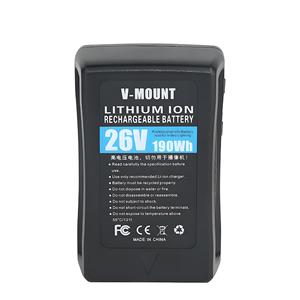 Batterie V-mount V-lock <span class=keywords><strong>BP</strong></span>-190W BP190W <span class=keywords><strong>BP</strong></span>-190 pour éclairage LED pour SONY HDW-800P PDW-850 DSR-250P 600P 650P Fabriquée par <span class=keywords><strong>LG</strong></span> Battery Cell - Product Image 3