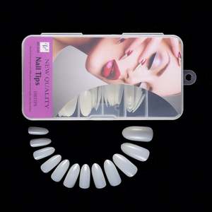 Gran oferta, herramientas para decoración <span class=keywords><strong>de</strong></span> uñas, prensa sobre uñas, estilo <span class=keywords><strong>de</strong></span> <span class=keywords><strong>Ballet</strong></span> largo, uñas artificiales ABS falsas, cubierta completa, <span class=keywords><strong>puntas</strong></span> <span class=keywords><strong>de</strong></span> uñas para mujer, 100 Uds. - Product Image 4