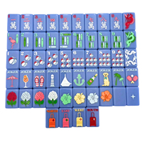 Ubin Mahjong Bespoke X Gray Malin Beach Club - CABANA BLUE