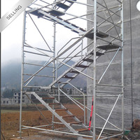 Tour d'escalier Peri Up Flex légère pour la Construction