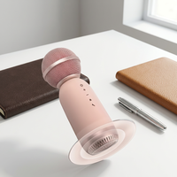 Microphone karaoké sans fil avec haut-parleur 20W, condensateur omnidirectionnel pour KTV familial et performances sur scène