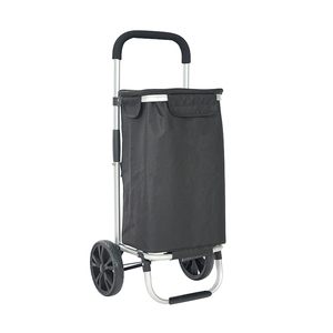 Haute qualité 1680D polyester alliage alu tube <span class=keywords><strong>toile</strong></span> <span class=keywords><strong>pliable</strong></span> shopping cuisine desservant <span class=keywords><strong>chariot</strong></span> <span class=keywords><strong>chariot</strong></span> portable pliant panier - Product Image 4