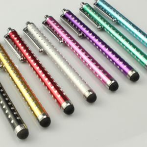 قلم حبر جاف مكتبي ترويجي قلم حبر جاف شاشة قلم رصاص حساس للمس قلم رصاص لامع مع رفض النخيل - Product Image 4