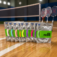 Cordage de badminton PRO 66 0,66 mm, haute résilience, puissant, pour raquette de badminton, 10 m/33 pi, ligne de badminton professionnelle
