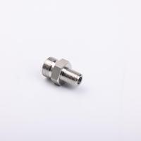 Harga Pabrik 1CT Konektor Pipa Lurus Ulir Pria Standar Inggris SS304 Berlapis Seng Adaptor Hidrolik Tekanan Tinggi