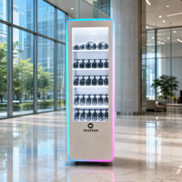 Distributeur automatique intelligent à ressort hélicoïdal, paiement par QR code disponible pour les fournitures quotidiennes, les soins bucco-dentaires et les articles de toilette jetables pour hôtels