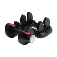 Plaques de gymnastique réglables Ensemble d'haltères pour usage domestique Poids libres pour hommes et femmes Musculation Body Workout Fitness Exercice
