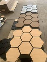 Paneles Acústicos Flexibles y Elegantes, Paneles de Pared de Listones de Chapa de Madera Técnica para Diseño de Paredes Interiores de Madera