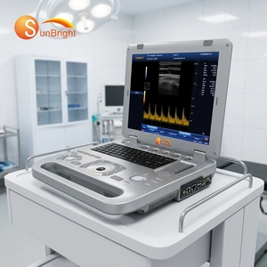 SUN-800F - Ecógrafo Portátil 3D de 15 Pulgadas con Batería Integrada, Sistema de Ultrasonido Digital para Obstetricia/Ginecología y <span class=keywords><strong>Vascular</strong></span>, para Uso en Hospitales Veterinarios - Product Image 1