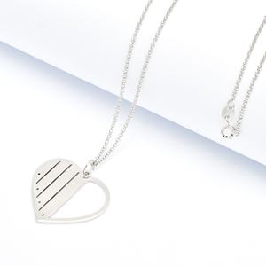 จี้แสดงความเป็นตัวตนของครอบครัวจี้แสดงความรักชื่อในเงิน925ผลิตจากโรงงานจีน - Product Image 3