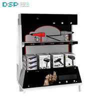 Pabrik DSP Vietnam berdiri berdiri sepenuhnya disesuaikan skala besar akrilik TV display berdiri untuk ritel display di pusat perbelanjaan