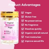 Chinaherbs Vente en gros GMP Soins féminins Probiotiques Yoni en capsules Sans œstrogènes Sans parabènes Herbes chinoises pour l'hydratation