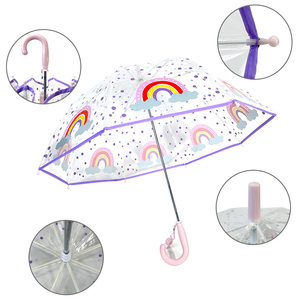 Ovida – parapluie transparent POE pour enfants, avec motif <span class=keywords><strong>de</strong></span> canard, parasol <span class=keywords><strong>de</strong></span> plage pour enfants, Offre Spéciale - Product Image 2
