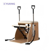 Haute qualité Yoga formation exercice équipement Machine hêtre Pilates chaise maison commerciale Wunda chaise