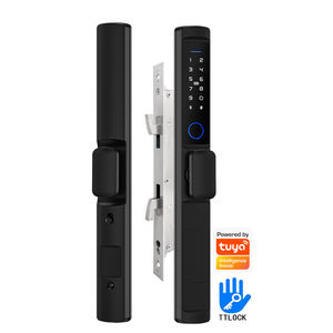 <span class=keywords><strong>Serrure</strong></span> électronique pour <span class=keywords><strong>porte</strong></span> coulissante à cadre étroit en aluminium TTLock, application Tuya WiFi, poignée de <span class=keywords><strong>porte</strong></span> intelligente avec empreinte digitale, <span class=keywords><strong>serrure</strong></span> numérique sans clé - Product Image 6