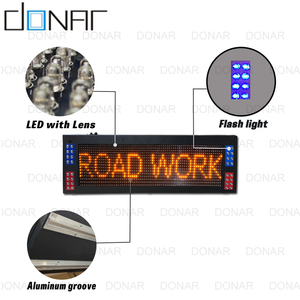 차량 탑재 도로 교통 동적 메시지 표시 매트릭스 화면 차량 메시지 표시 태양열 구동 변수 메시지 표시 - Product Image 5