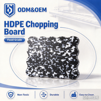 Planche à découper en HDPE de qualité alimentaire, découpe sur mesure, toutes tailles, facile à nettoyer, pour la maison et la cuisine commerciale