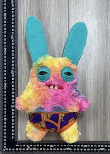 <span class=keywords><strong>Peluche</strong></span> Fug Agler Monster da 28 cm - <span class=keywords><strong>Peluche</strong></span> Funky con Grandi Denti, Portachiavi Morbido Imbottito, Simpatico Pupazzo Brutto per Regali - Product Image 3