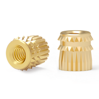 Custom Size Knurl Brass Plastic Insert Fasten and Nut for OEM Project Developer B2B Supply