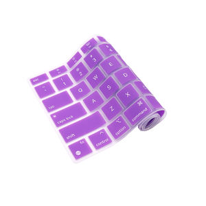 Autocollants personnalisés Junchi, étiquettes, protection contre la poussière, silicone imperméable, couvre-<span class=keywords><strong>clavier</strong></span> pour ordinateur portable Macbook 13,5 pouces 2/3/4/5 - Product Image 5