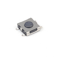 Micro-interrupteur tactile à bouton-poussoir 4,5*4,5*1,5 mm 12V 50mA 4 broches CMS SMT à réinitialisation automatique pour jouets