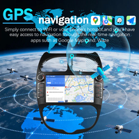 Autoradio Android 15 7 pouces pour Peugeot 206, avec CarPlay sans fil et Android Auto, WiFi, DSP, BT, GPS, navigation, lecteur multimédia pour voiture