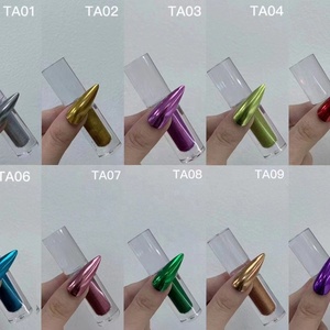 Polvo de Uñas Cromado con Efecto Espejo, Suministro de Fábrica, Polvo Metálico Ultrafino para Decoración de Uñas, OEM ODM - Product Image 6