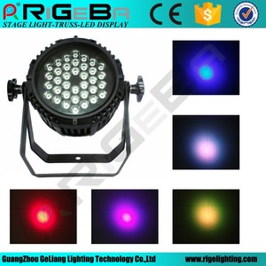 Chất lượng cao rgbwa 5 màu sắc 36*3 wát LED chiếu Đèn par có thể/Par 64/ Par ánh sáng - Product Image 6