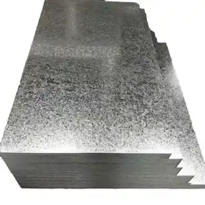 Piatto d'acciaio singolo lato galvanizzato di buona qualità 1mm 3mm 5mm 6mm