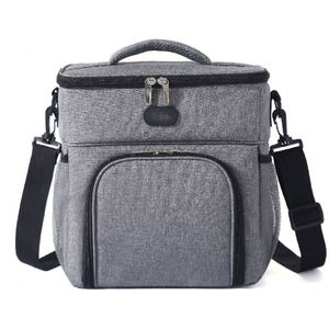 Sac isotherme carré en aluminium épais personnalisable pour aliments et boissons froides, idéal pour l'extérieur - Modèle Jx107 - Product Image 1