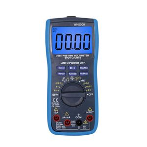 Multímetro Digital USB WH5000 con Interfaz TRMS, Almacenamiento de Datos, Retroiluminación, Retención de Datos y Visualización del Valor Mínimo - Product Image 2