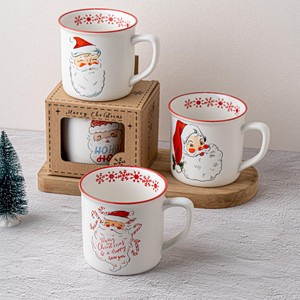 Mug en céramique de porcelaine pour la rentrée scolaire, couleur personnalisée, Père Noël à barbe blanche, amusant, réutilisable, compatible lave-vaisselle et micro-ondes, tasse à <span class=keywords><strong>café</strong></span> - Product Image 6