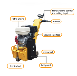 GZD ha personalizzato la benzina e lo <span class=keywords><strong>scarificatore</strong></span> di calcestruzzo <span class=keywords><strong>elettrico</strong></span> e la fresatura della macchina dello <span class=keywords><strong>scarificatore</strong></span> di calcestruzzo - Product Image 4