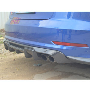 ลิ้นดิฟฟิวเซอร์หลังคาร์บอนไฟเบอร์ JC <span class=keywords><strong>Sportline</strong></span> สำหรับ <span class=keywords><strong>Audi</strong></span> <span class=keywords><strong>A3</strong></span> SLINE 8V S3 Sedan 4 ประตู ปี 2014-2016 - Product Image 3