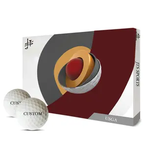 Ein Dutzend Turnier Golfball Gute Kontrolle Gefühl Urethan Golfball High Spin und Geschwindigkeit verfügbar