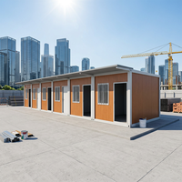 Maisons préfabriquées en panneaux sandwich en laine de roche SKYLINE, maison conteneur en kit à vendre, maison miniature moderne, maison modulaire, bureau