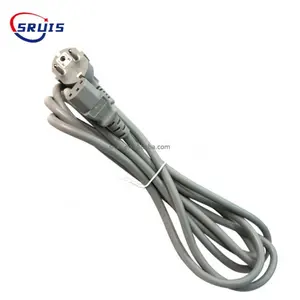 CE sertifikalı tel kablo ab tuz lambası AC güç kablosu ile inline dimmer anahtarı ve E14 lamba tutucu