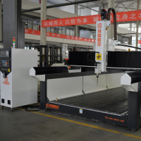 Routeur CNC 3 axes à économie d'énergie pour le bois, machine professionnelle de fraisage et de gravure de gabarits en bois