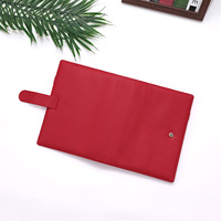 Agenda personnalisé en cuir PU A5, organiseur à feuilles mobiles rechargeable, classeur à 6 anneaux, carnet de luxe avec logo