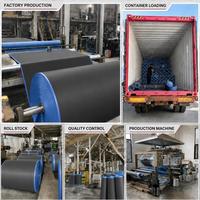 Sous-couche fonctionnelle pour l'égalisation des sols en EVA IXPE, sous-couche pour revêtements de sol stratifiés, sous-couche acoustique pour usage intérieur