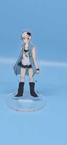 Figura de Acrílico de Doble Cara OEM ODM de Personajes de Zero Escape, Virtue S, Last Reward y Phi - Product Image 1