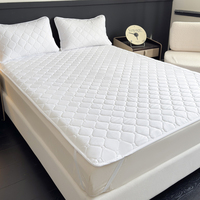 Protège-matelas imperméable matelassé en microfibre douce 140/150/180/200 cm, 16 pouces, lavable en machine, pour adultes
