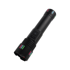 New White Laser Shot Dài Khoảng Cách Đèn Pin Sạc Đèn Pin Bán Buôn Phổ Thuận Tiện Đèn Pin Với Đuôi Dây - Product Image 3