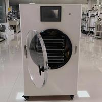 Machine de lyophilisation sous vide profond -50°C, 8 plateaux, lyophilisateur en acier inoxydable, capacité 12 kg, déshydrateur alimentaire pour viande et fruits