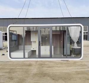 <span class=keywords><strong>Vente</strong></span> directe usine – Nouvelle maison modulaire <span class=keywords><strong>de</strong></span> luxe en acier, type <span class=keywords><strong>bungalow</strong></span>, personnalisable, préfabriquée, portable, pour salon ou atelier - Product Image 5