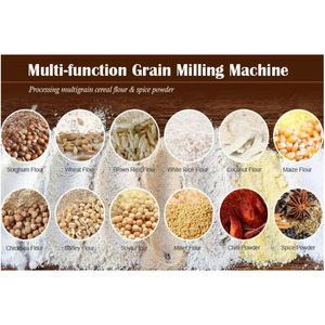 Machine à fabriquer la farine de maïs, moulin à farine avec tamis haute finesse/moulin à poudre/moulin à disques pour sarrasin et <span class=keywords><strong>millet</strong></span> - Product Image 6