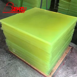 Cast nature color PU polyurethane rubber plate 85a polyurethane pu sheet